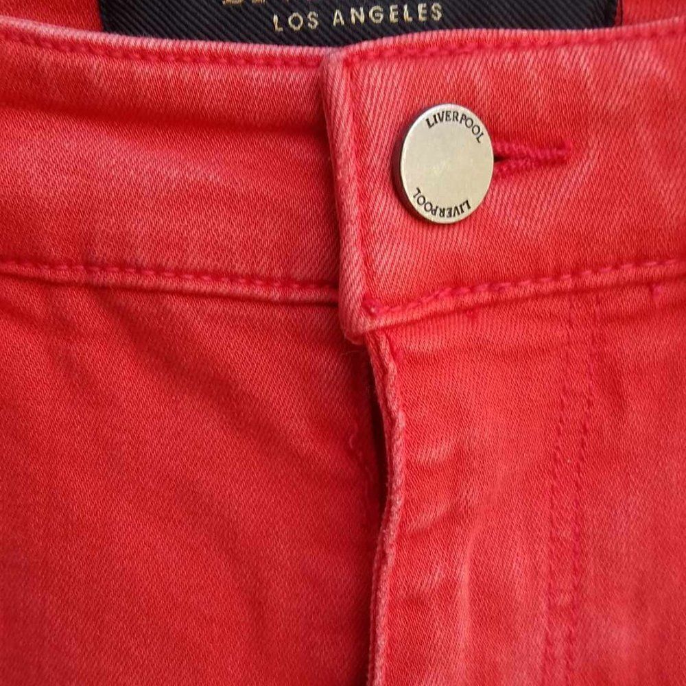 Liverpool Red The Crop Jeans size 6/28 Petite - Picture 8 of 13